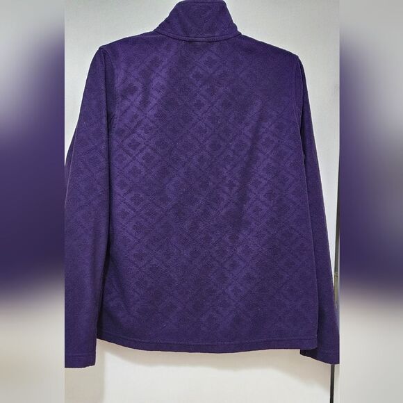 Land's End Women's Sweater Dark Purple Size M 10-12 - Picture 4 of 8